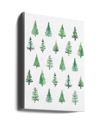 "Blursbyai Pat008 Poster24x36" Wrapped Canvas Wall Art