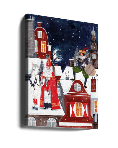 "Saint Nicholas" Wrapped Canvas Wall Art