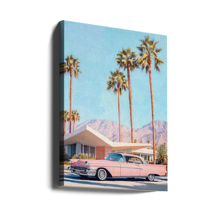 "California Vintage Car" Wall Art