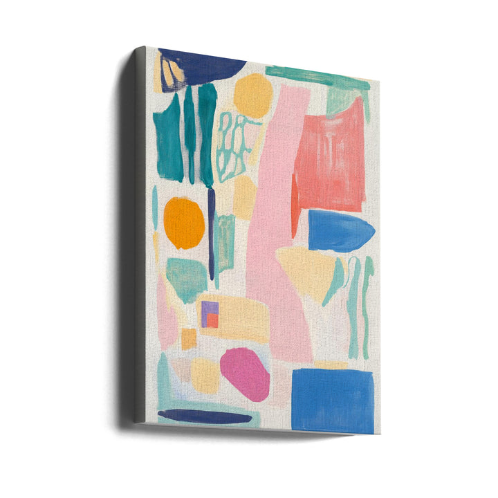 "Abstract Colorful Geometry" Wall Art