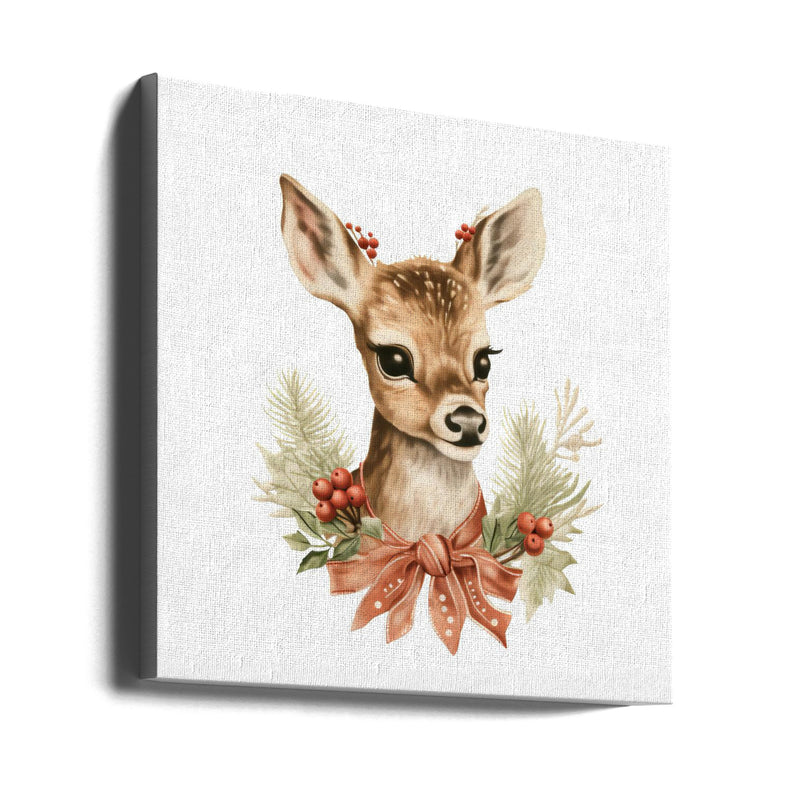 "Christmas 9" Wrapped Canvas Wall Art