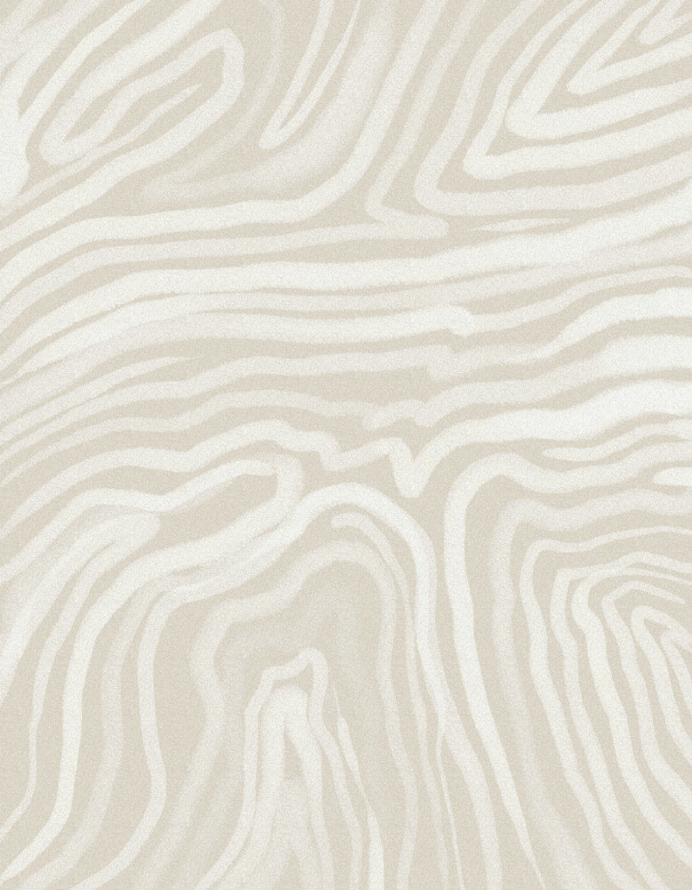 "Flowing Cream Lines" by Josie George — Pattern Wall Art