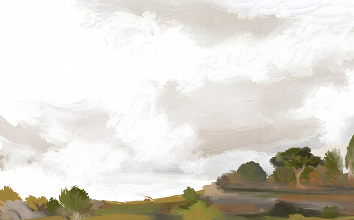 "Calm Impressionist Landscape" by Josie George — Landscape Wall Art