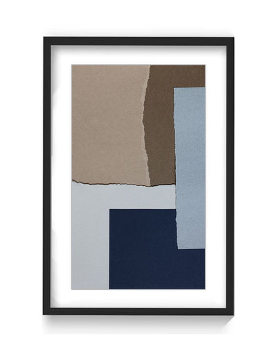 "Fragmented Realities" Framed Matted Print  Wall Art