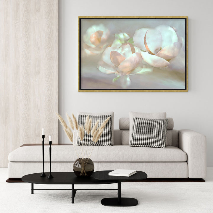 "Magnolia dreams" Framed Canvas  Wall Art