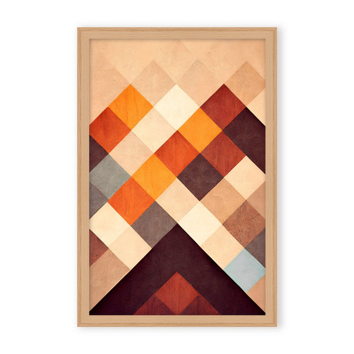 "The Pyramid" Framed Print Wall Art by Treechild ready to hang wall art