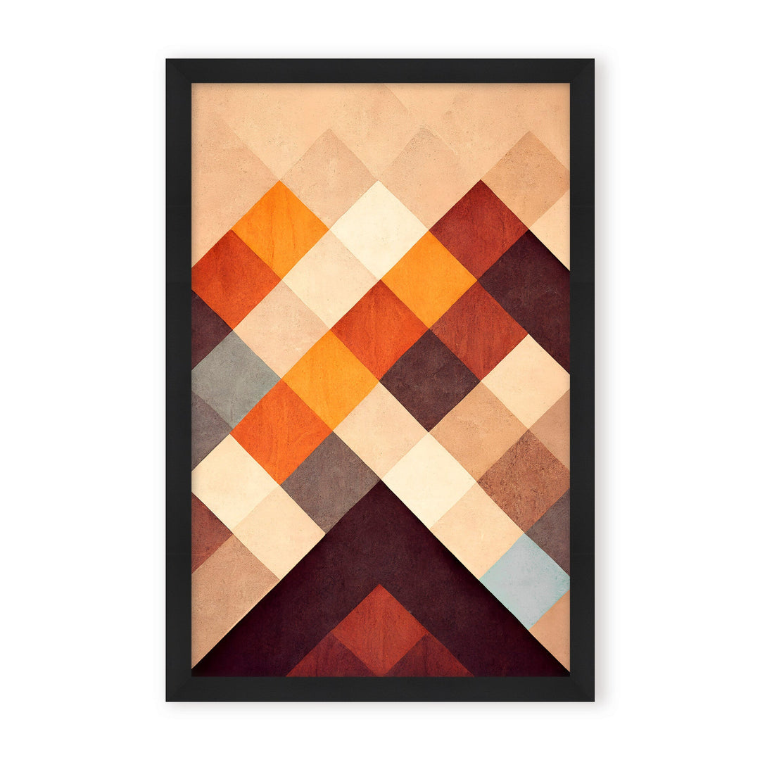 "The Pyramid" Framed Print Wall Art by Treechild ready to hang wall art
