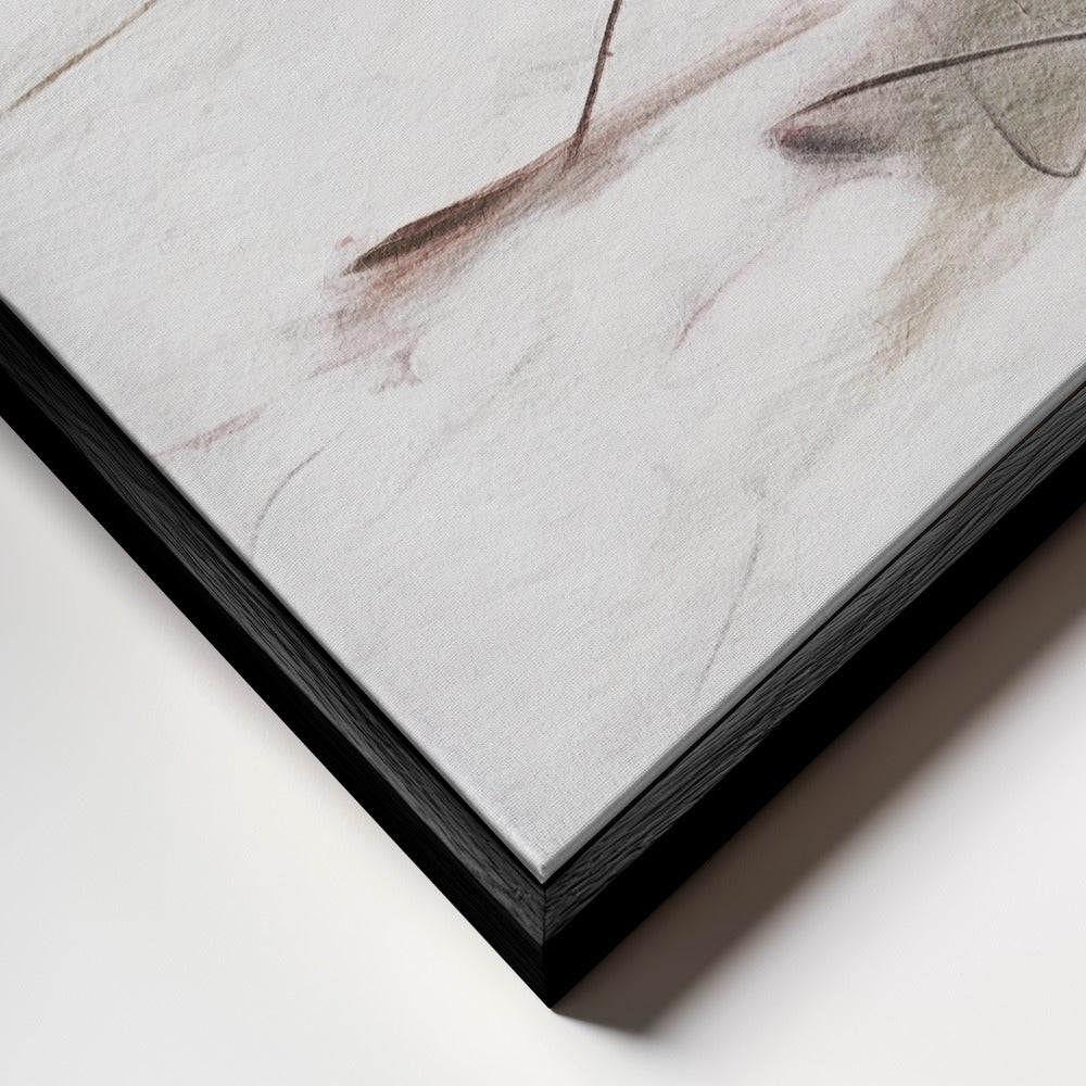 "Fragmented #1" Framed Canvas Wall Art by Alma Studio