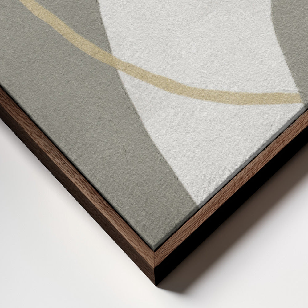 "Ancestry #3" Framed Canvas Wall Art by Alma Studio