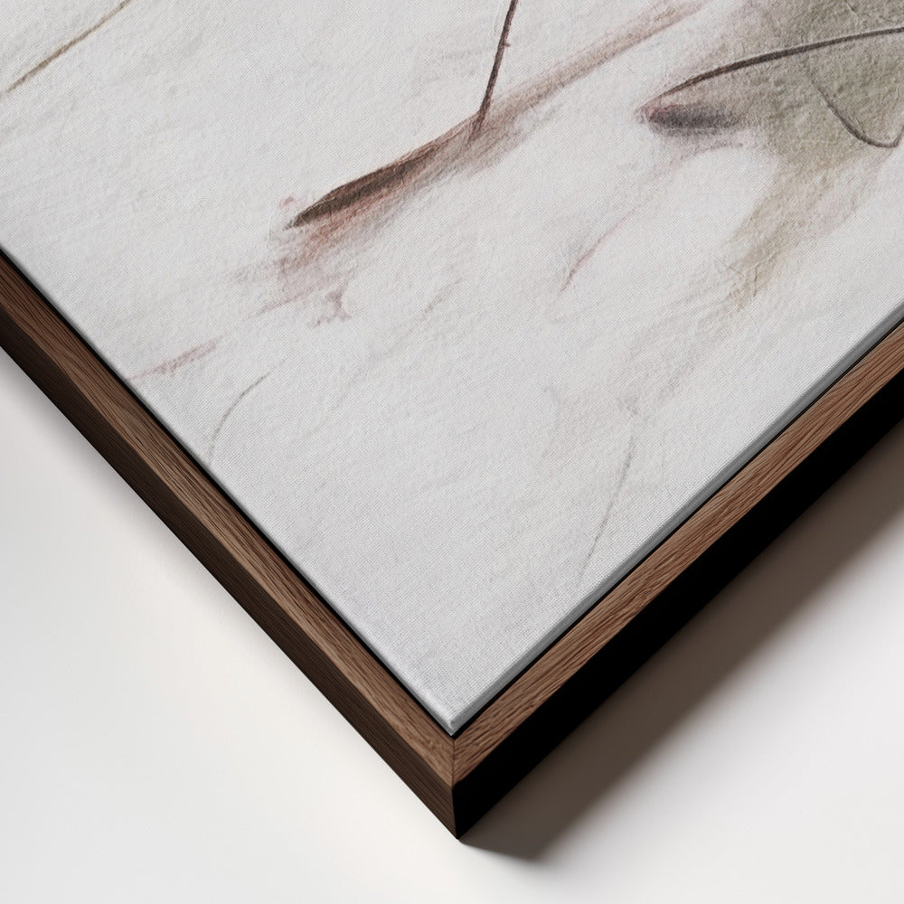 "Fragmented #1" Framed Canvas Wall Art by Alma Studio