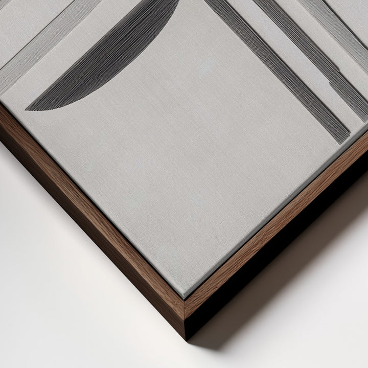 "Balance II" Framed Canvas Wall Art by Alma Studio