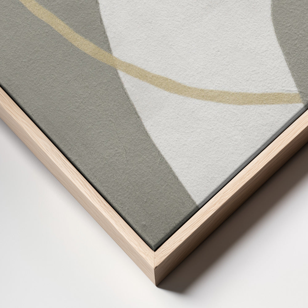 "Ancestry #3" Framed Canvas Wall Art by Alma Studio