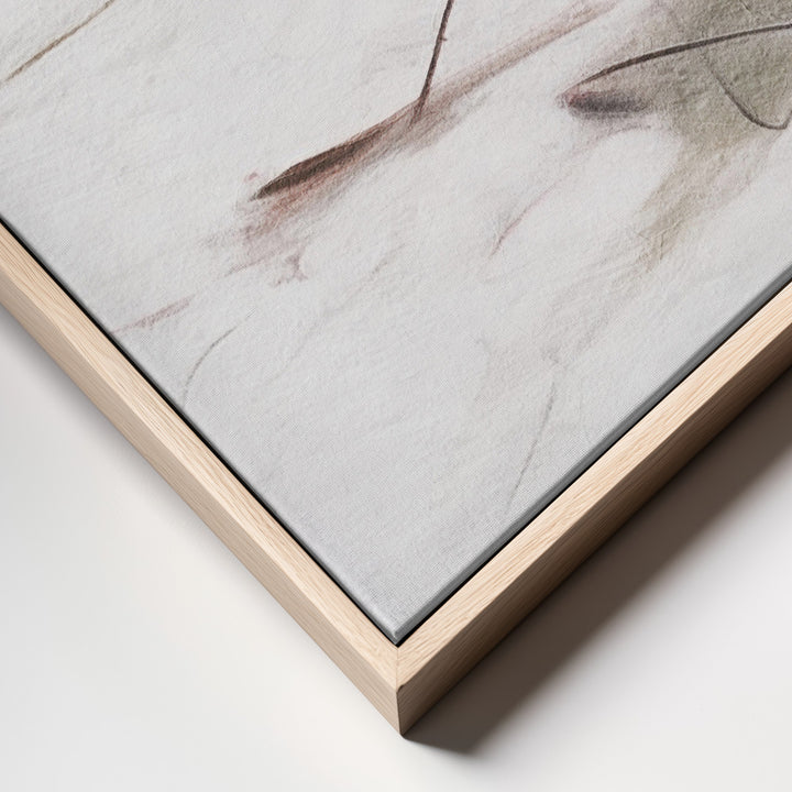 "Fragmented #1" Framed Canvas Wall Art by Alma Studio