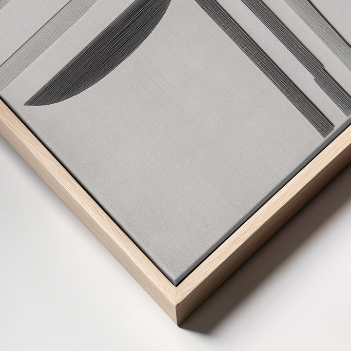 "Balance II" Framed Canvas Wall Art by Alma Studio