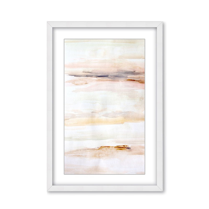 "Summer Dusk" Framed Matted Print Wall Art