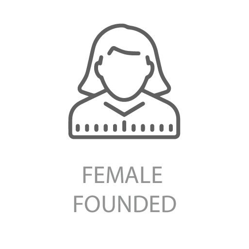 Ready2hangart was female founded by a Latina Juliana Roslin. 