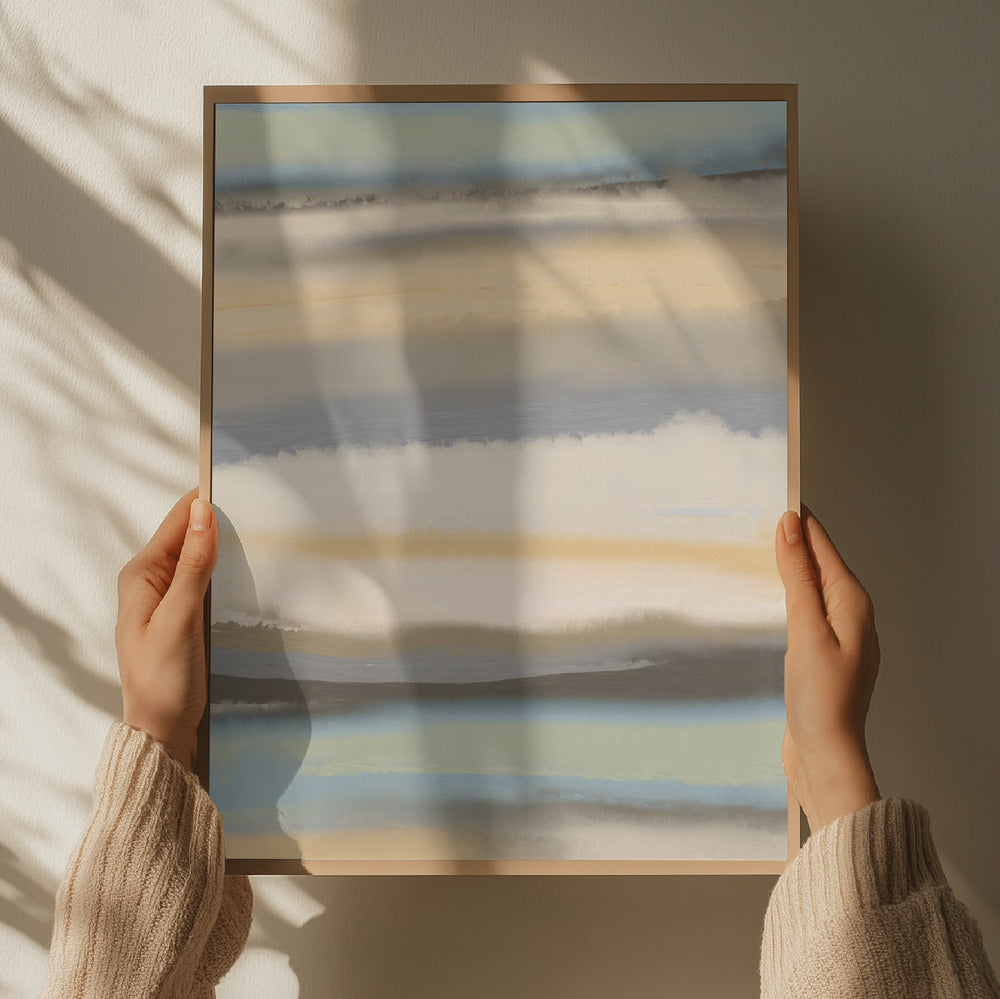 "Sand Veil" by Josie George — Abstract Wall Art