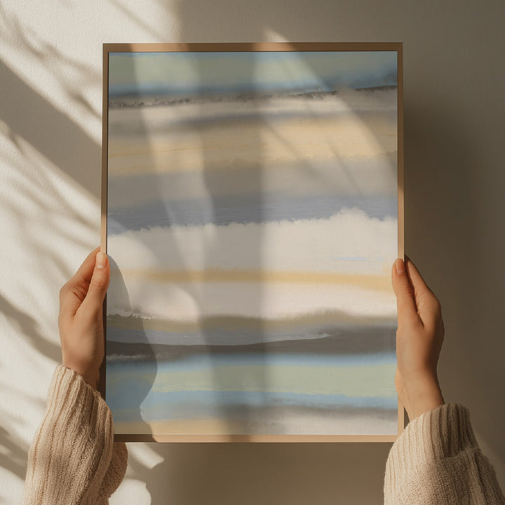 "Sand Veil" by Josie George — Abstract Wall Art