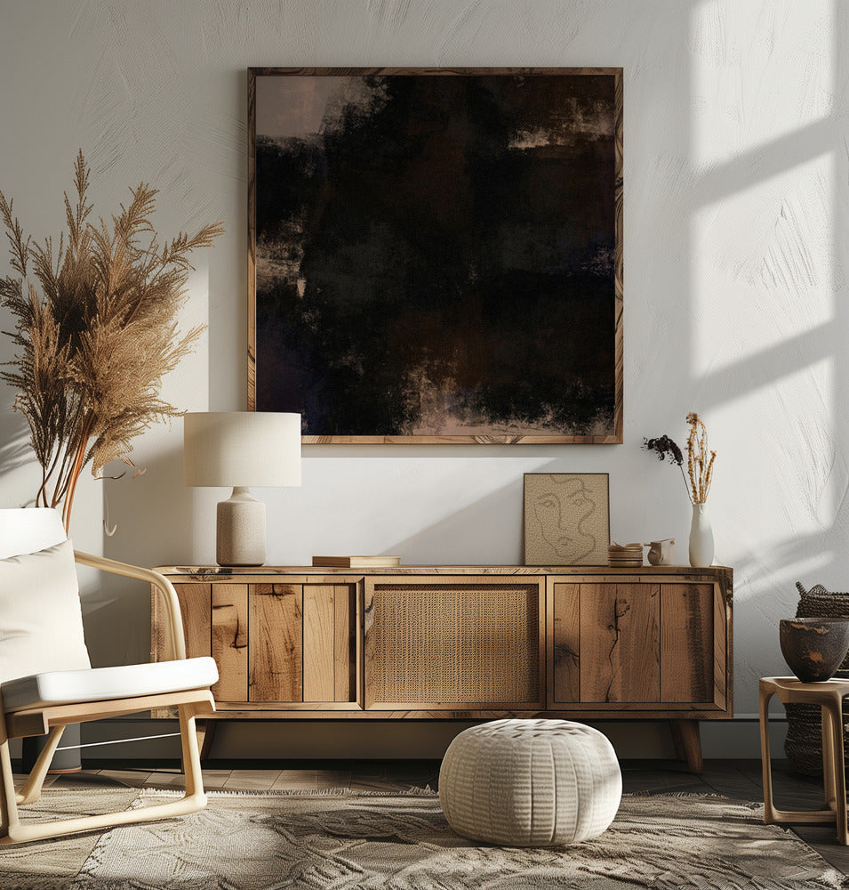 "Deep Grunge Abstraction" by Josie George — Abstract Wall Art