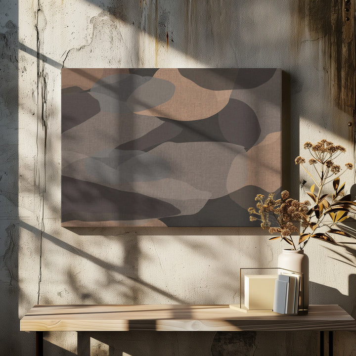 "Muted Abstract Layers" by Josie George — Abstract Wall Art