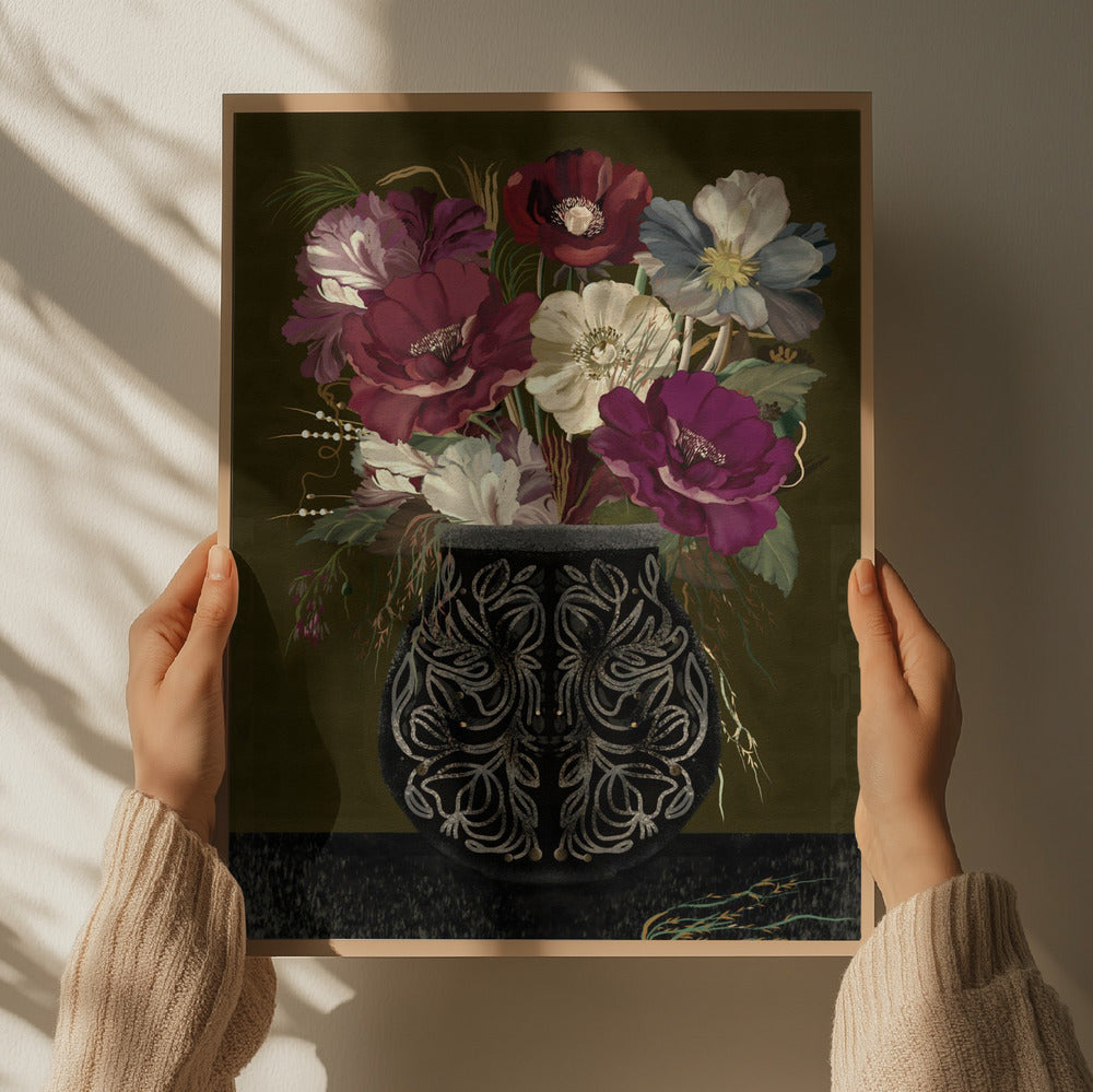 "Vintage bouquet" by Josie George — Still Life Wall Art