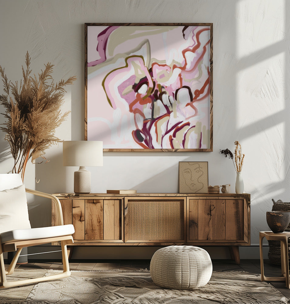 "Gentle Abstract Flow" by Josie George — Abstract Wall Art