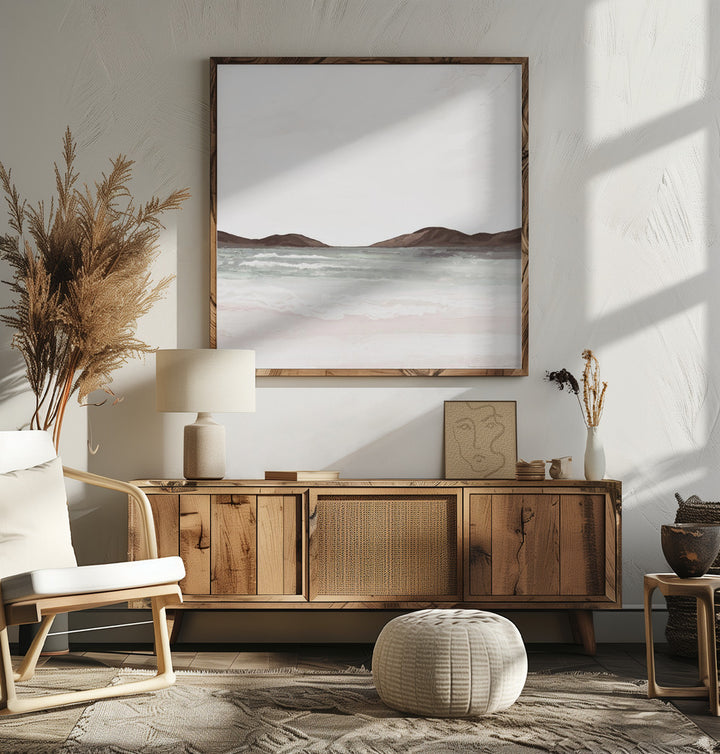 "Serene Coastal Landscape" by Josie George — Landscape Wall Art