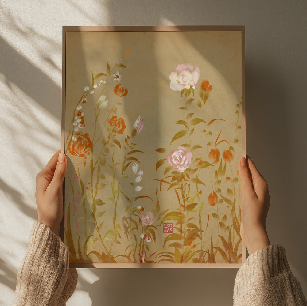 "Gentle Botanical Blooms" by Josie George — Botanical Wall Art