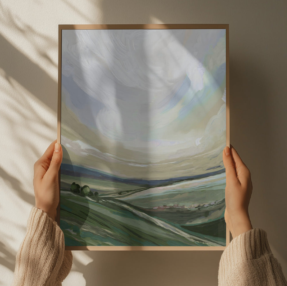 "Serene Rolling Hills" by Josie George — Landscape Wall Art