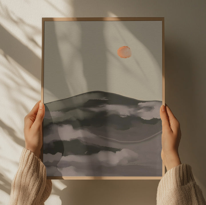 "Serene Mountain Sunrise" by Josie George — Landscape Wall Art