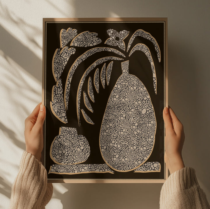 "Textured Floral Still Life" by Josie George — Botanical Wall Art