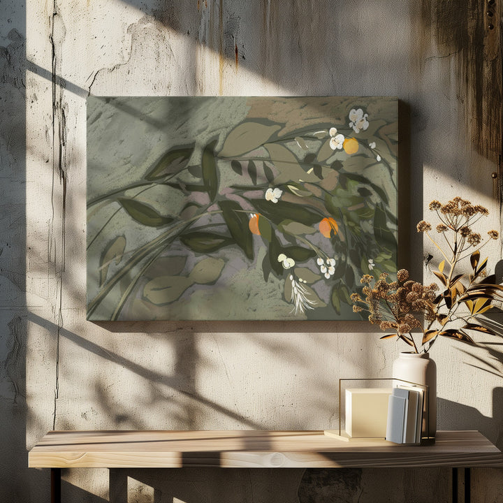 "Flowering Citrus Branches" by Josie George — Botanical Wall Art