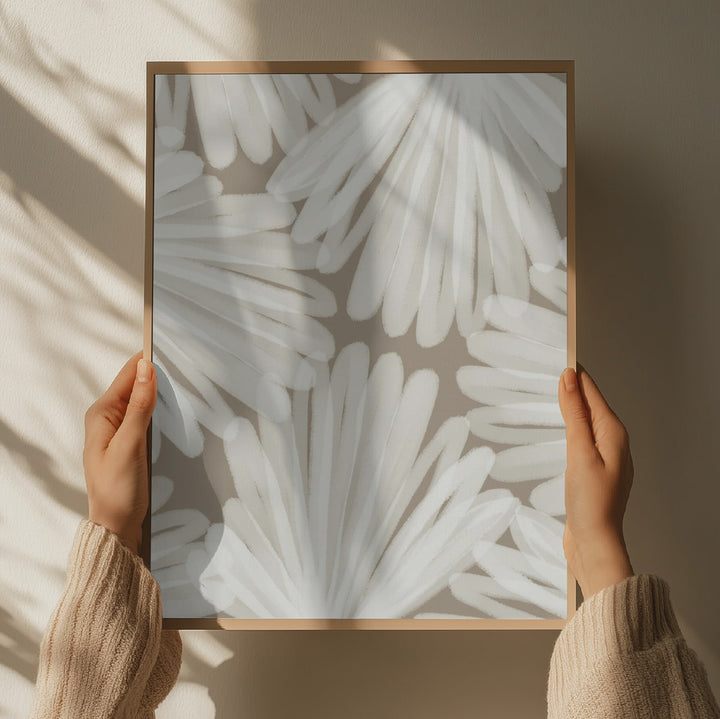"Soft Petal Abstract" by Josie George — Botanical Wall Art