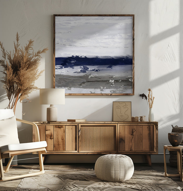 "Frozen Arctic Expanse" by Josie George — Abstract Wall Art