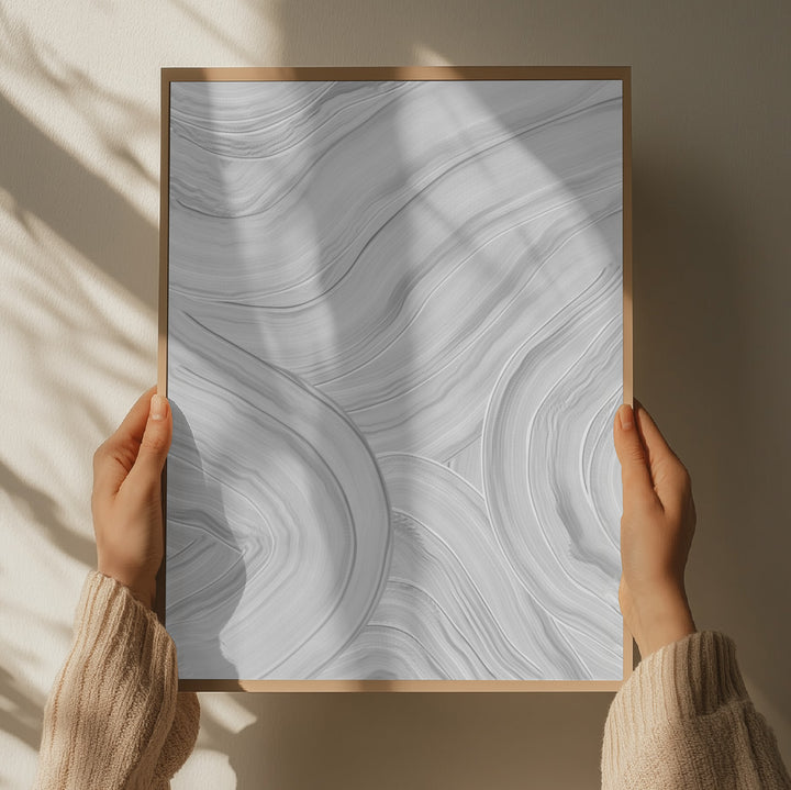 "White Desert" by Josie George — Abstract Wall Art