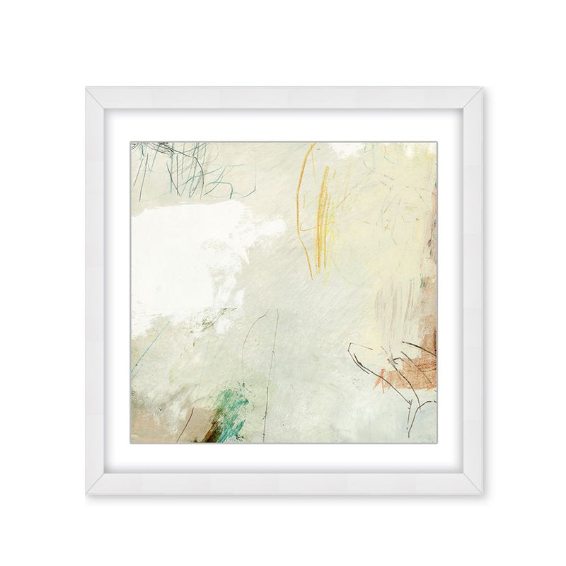 "Recall Abstract" Framed Matted Print Wall Art