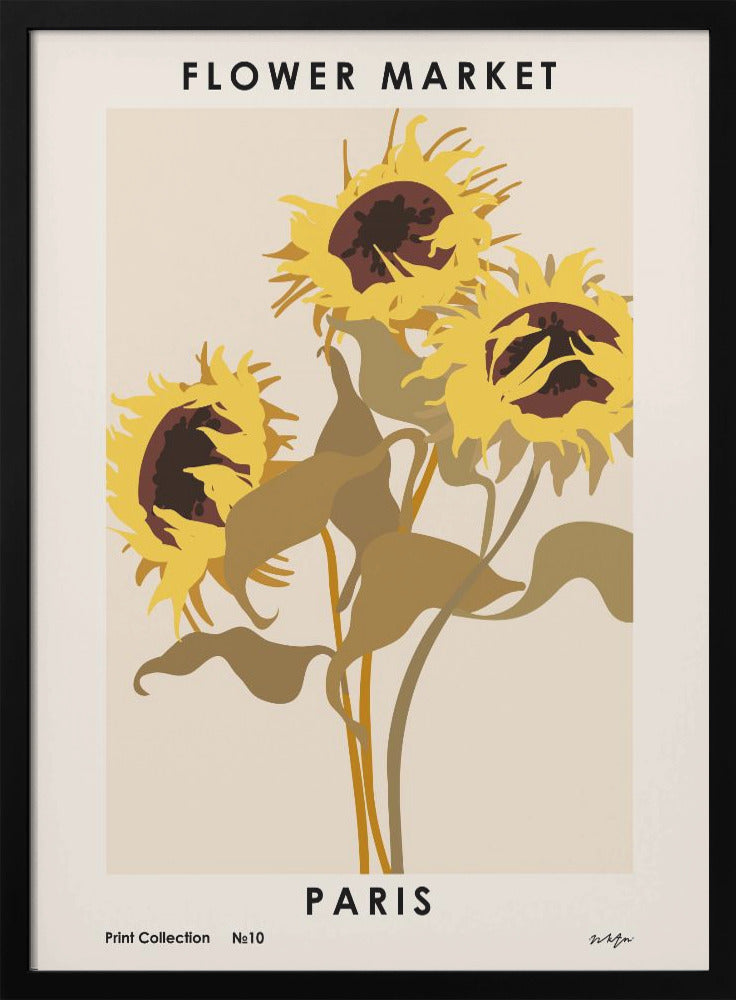 Open box Flower Market Framed Print Wall Art wall art