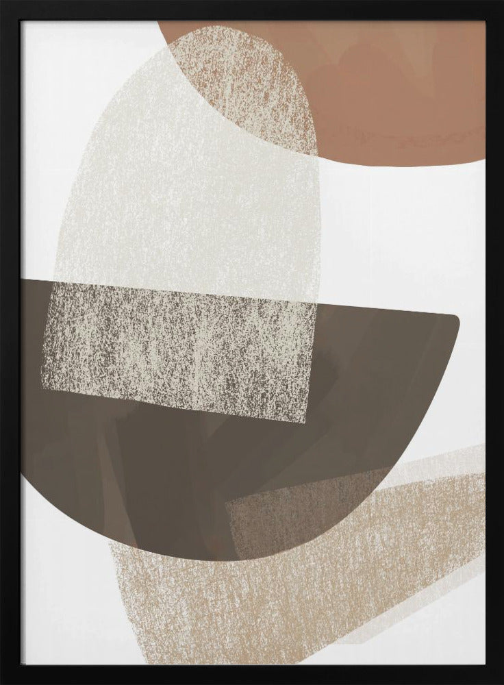 "Earth Tone Geometric" Wall Art