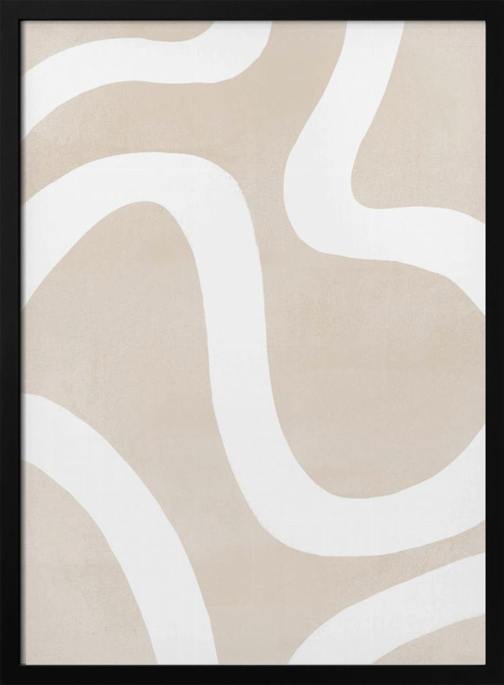 "Squiggly Abstract Art" Wall Art