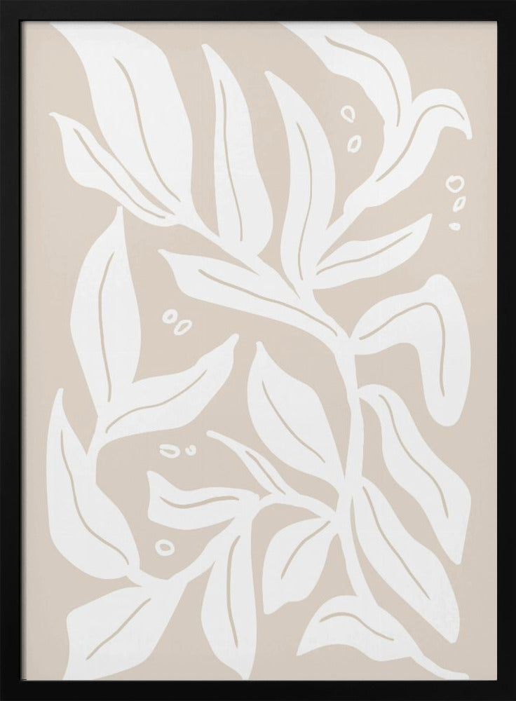 "Abstract Leaves" Wall Art