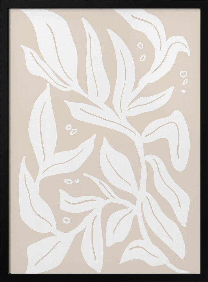 "Abstract Leaves" Wall Art