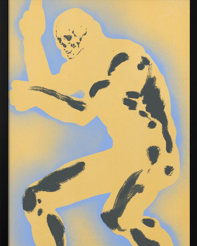 "Yellow Giant" Framed Print Wall Art