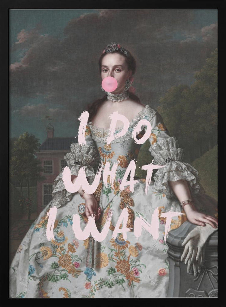 Open box What I Want Framed Print Wall Art wall art