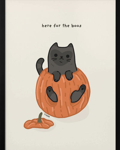 "Boos" Framed Print Wall Art
