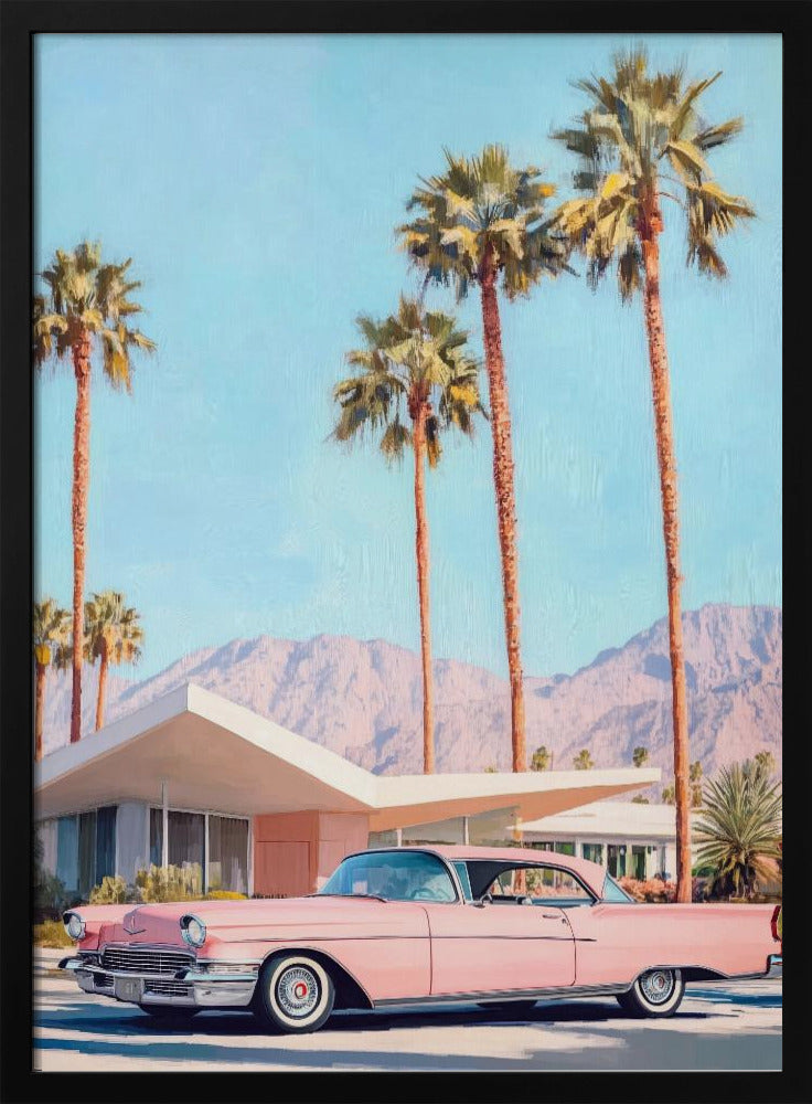 "California Vintage Car" Wall Art