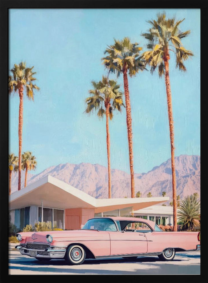 "California Vintage Car" Wall Art