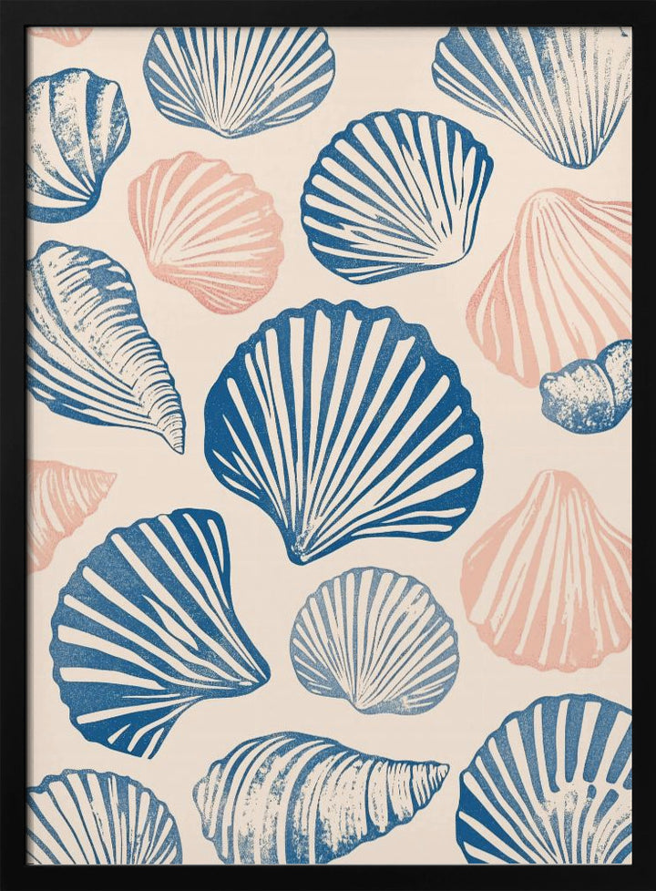 "Seashell Pattern" Wall Art