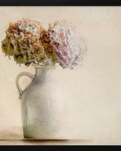 "Dry bouquet" Framed Textured Wall Art