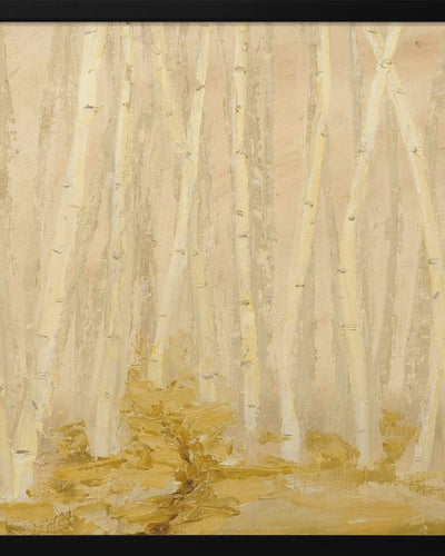 "Golden Forest" Framed Print Wall Art