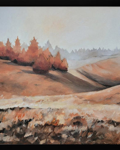 "Tonal Fall" Framed Print Wall Art